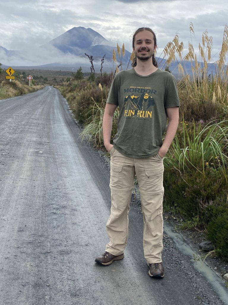 Mark Stukel at Mount Doom